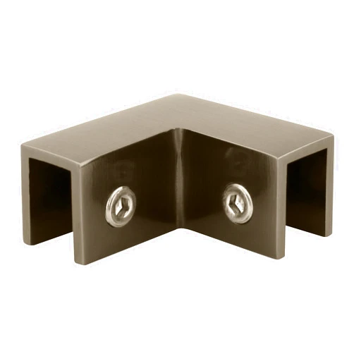 CR Laurence CRL Brushed Nickel 90 Degree 