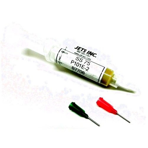 JTS Silver Solder Paste Hard 75% Silver 1/4 Troy Ounce Syringe Soldering Paste SS75 Made in USA