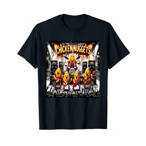 Chicken Nuggets Heavy Metal World Tour Music Chicken Nuggets Heavy Metal World Tour T-Shirt