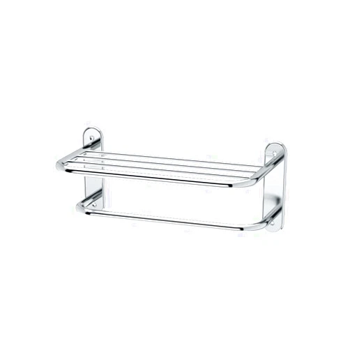 Gatco 1532 18-Inch L Towel Shelf, Chrome