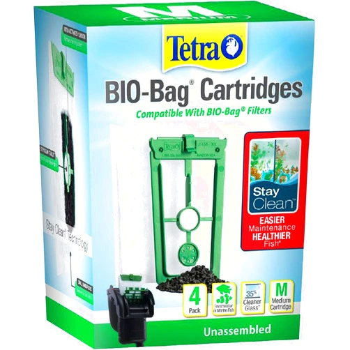 Tetra 41001 Stay Clean Bio-Bag Medium 4 Pack