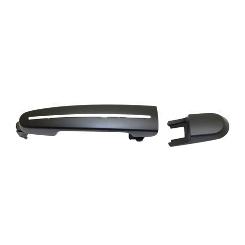 OHGGYQO Car Door Handle Exterior Front Rear Driver & Passenger Side Left Right Primed Without Key Hole for Ford for Taurus 2010-2012, for Lincoln for MKS 2009-2016 for MKT 2010-2017