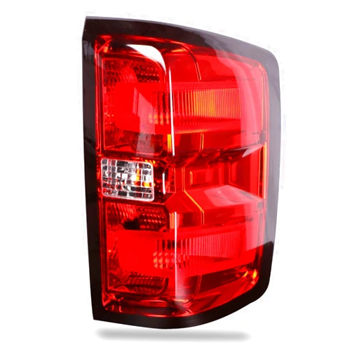 Lathsy Tail Light Compatible With 2014-2019 Chevy Silverado 1500 2500 HD GMC Sierra 3500 HD Right Passenger Side Taillight Replace 23141275 Halogen