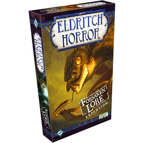 Fantasy Flight Games Eldritch Horror Forsaken Lore Board Game EXPANSION | Mystery Game | Cooperative Board Game for Adults and Family | Ages 14+ | 1-8 Players | Avg. Playtime 2-4 Hours | Made by Fantasy Flight Games