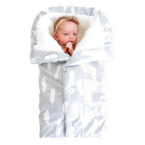 Snuggle Baby The Swaddle Blanket - Boho Feathers - Sleep Swaddle Blankets For Baby Boy & Girl - Infant Sleep Sack 0-3 Months - Newborn Wrap Swaddle Blanket - Newborn Essentials For Baby