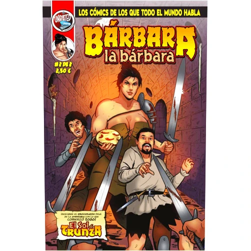 Spanish Edition by Manuel Díaz Bejarano (Drawings), José Oliveros Segura (Writer) Bárbara la Bárbara: El Sol de Trunza #1