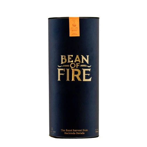 Bean of Fire | Red Bourbon | Coffee Natural | 16 oz | Creamy Body | Sugar Cane & Nut Notes | Medium Acidity | Floral Aroma | Ground Coffee