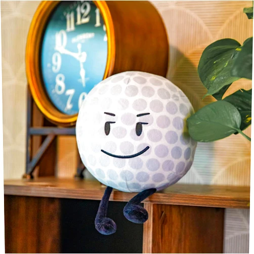 Generic Dream Island Plush Toy, Cute Soft Stuffed Animal Doll Pillows Gift for Boys Girls Fans Kids (GolfBall)