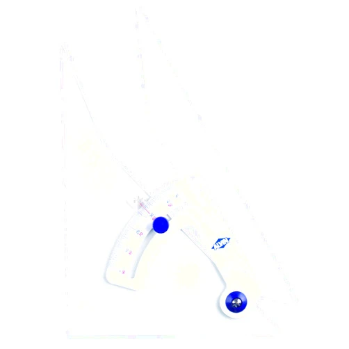 Alvin, Tru-Angle, Adjustable Triangle with Inking Edge - 6 Inches