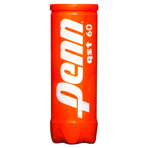 Penn QST 60 Tennis Balls - Youth Felt Orange Tennis Balls for Beginners