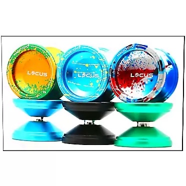 MagicYo MAGICYOYO Locus V6 Yo-Yo - Aluminum Responsive YoYo - Great for Beginners (Green)