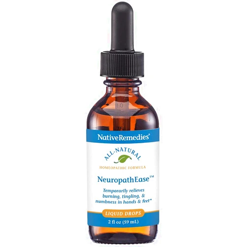 Native Remedies NeuropathEase - Temporarily Relieves Burning, Tingling and Numbness in Hands and Feet - 59 mL
