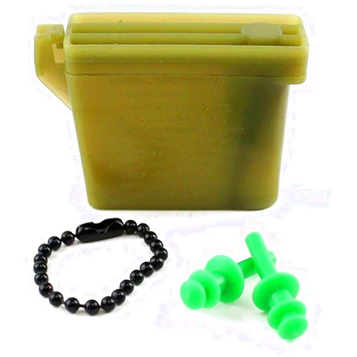 Vanguard Ear Plugs with Chain and Case