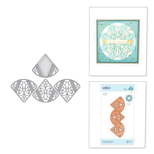 SPELLBINDERS PAPERCRAFTS, INC Etched Dies, Pointed Harmony Doily
