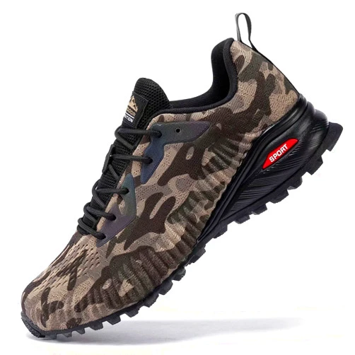 Kricely Men's Trail Running Shoes Fashion Walking Hiking Sneakers for Men Tennis Cross Training Shoe Outdoor Snearker Mens Casual Workout Footwear