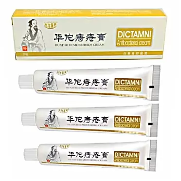 Nvyue 3PCS Chinese Herbal Hemorrhoids Cream—Dictamni Antibacterial Hemorrhoids Ointment Cream for Hemmoroid Anus Prolapse Anal Fissure
