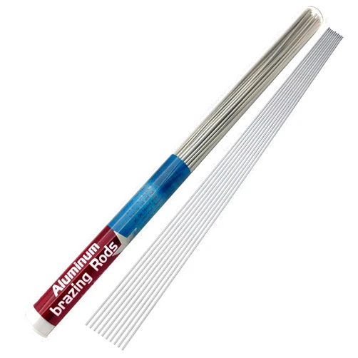 Ouwinway 50-Pack 1/16''x13'' Aluminum Brazing Rods,Rods Aluminum Welding Rods for Propane Torch,Aluminum Repair