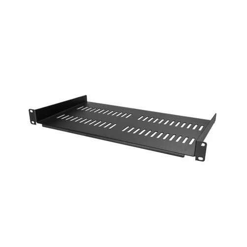 StarTech.com 1U Server Rack Shelf - Universal Vented Rack Mount Cantilever Tray for 19