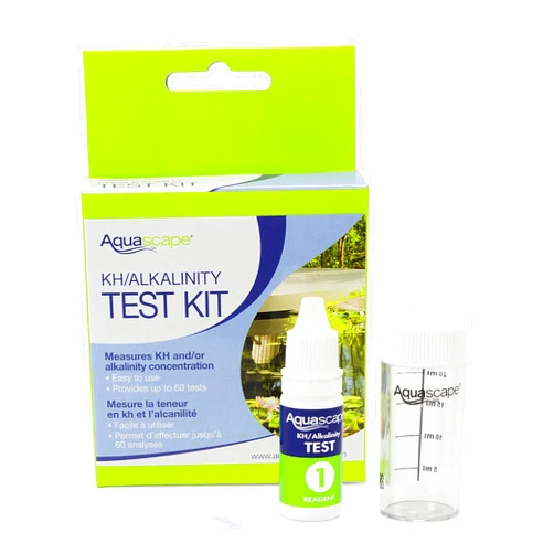 Aquascape 96019 Water Test Kit KH Alkalinity for Pond and Garden Features, 60 Tests