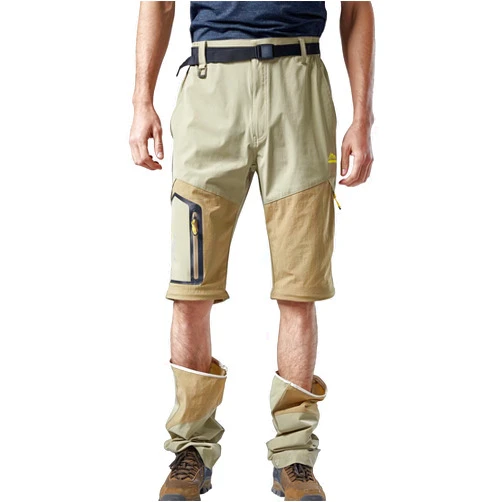 Boidonwan Mens Convertible Hiking Pants, Quick Dry Fishing Pants, Zip Off Stretch UPF 50 Outdoor Camping Pants with 5 Pockets