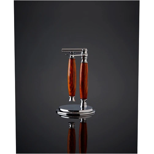 Imperium-Shaving Rosewood Shaving Set for Gillette Fusion Handcrafted in the USA (Safety Razor)