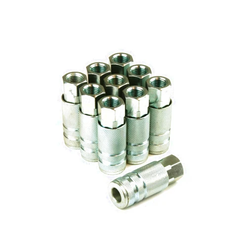 Primefit LC1414FS-B10-P Lincoln Steel Coupler 1/4