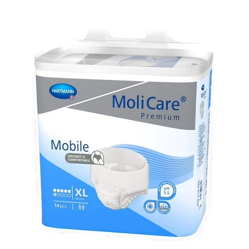 PAUL HARTMANN SpA MoliCare Mobile Underwear, Extra, X-Large, Pack/14