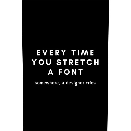 Occupational Notebooks Every Time You Stretch A Font Somewhere A Designer Cries: Funny Graphic Designer Dot Grid Notebook Gift Idea For Artist, Illustrator - 120 Pages (6