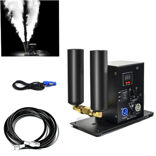SIFSDSFO Double-Pipe CO2 Fog Smoke Machine 150w Vertical CO2 Air Column Machine Cannon Fogger Machine Smoker CO2 Jet Machine,for Stage Shows Club Wedding Party Stage