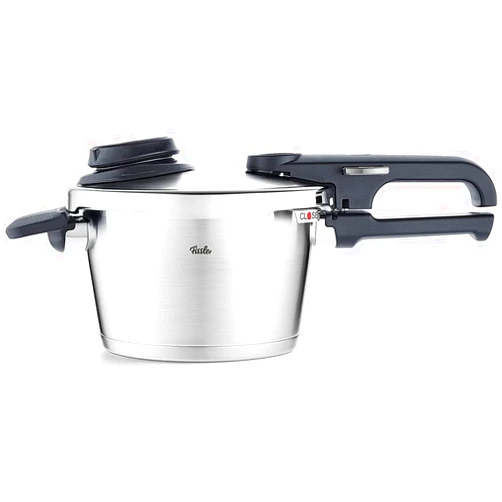 Fissler Vitavit Premium Pressure Cooker with Steamer Insert, 2.6 Quart
