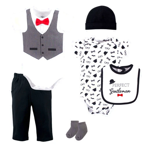 Little Treasure Unisex Baby Layette Clothing Set