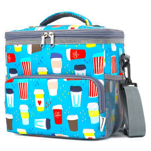 GYEUKHAM Insulated Lunch Bag for Adult/Women/Men, Reusable Large Lunch Box Cooler Soft Leakproof Tote, Thermal Meal Prep Lunch Pail with Adjustable Shoulder Strap for School/Travel/Office, Cup