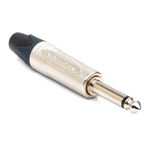 Neutrik NP2X 1/4” Professional Phone Plug, Nickel Shell and Contacts