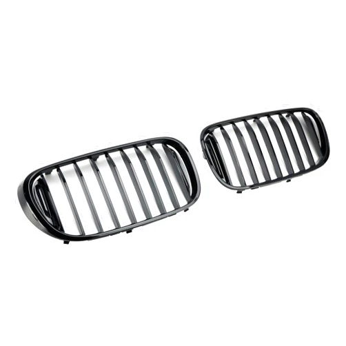 Topteng Gloss Black Front Kidney Grille Grill for BMW 7 Series G11 Saloon 5 Door 07.2015-01.2019 Pre-Facelift, 7 Series G11 Long-Wheel Base 07.2015-01.2019 Pre-Facelift