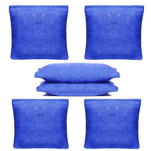 Gejoy 6 Pieces Pattern Weights Fabric Sewing Weight Dressmaking Cloth Weight Canvas Filled Steel Ball Weight Samples Cutting Weight for Sewing Accessories, Paperweight for Writing Drawing (Blue)