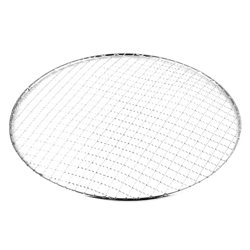 Freshore Cross Wire Disposable Round Net For Charcoal BBQ Grill (Dia 12.6