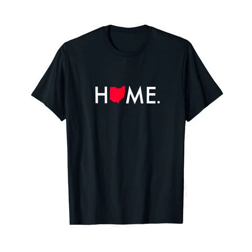 Love Ohio Shirts Home State Ohio T-Shirt T-Shirt