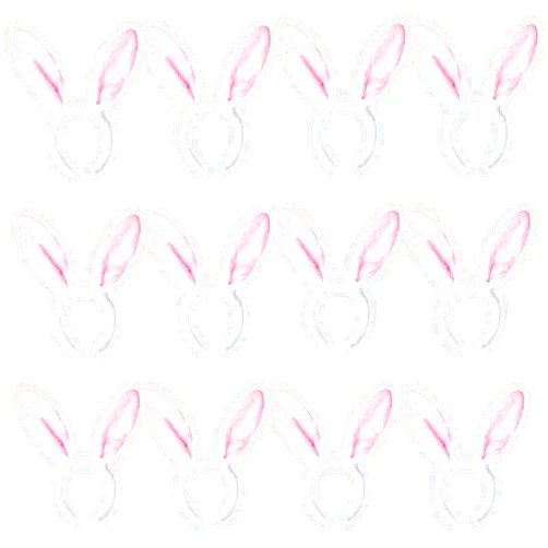 XIMISHOP 12pcs Bunny ears Headbands, Pink Plush Bunny Rabbit Ear Headband Hairband for Woman Kids for Easter Party Favor(11.81inch length)