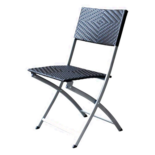 ZZHZY Folding Plastic Vine Backrest Chair, Computer Portable Office Chair Outdoor Western Food Leisure Dining Chair Multifunction Meeting Chair Fishing Chair Task Chair (Color : Pack of 1)