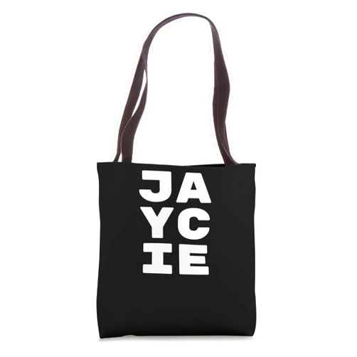 Personal Gift For Women Gift For ABIGAIL JAYCIE Personalized Retro Girls Custom JAYCIE Name Tote Bag