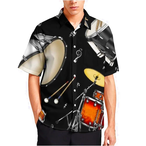 PPIKTC Men's Sun Protection Fishing Shirts Short Sleeve Travel Work