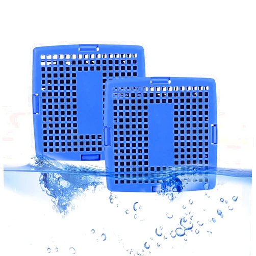 Inlisy 2 Pack Hot Tub Mineral Sanitizer for Sundance Spas Filter, Spa Mineral Cartridge to Cleans and Clarifies Last for 4 Months Treats (Blue)