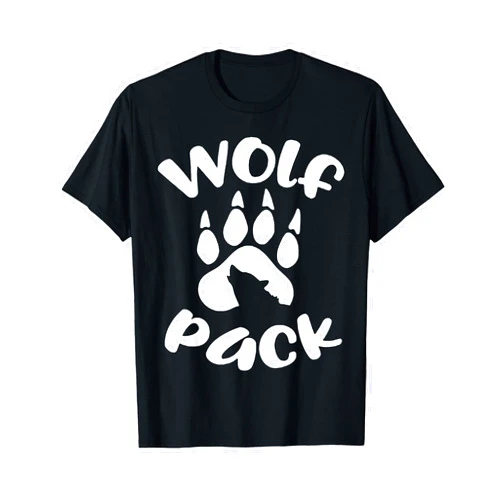 Wolf Pack Shirt, Family Matching Shirt Wolf Pack Wolf Family Matching T-Shirt