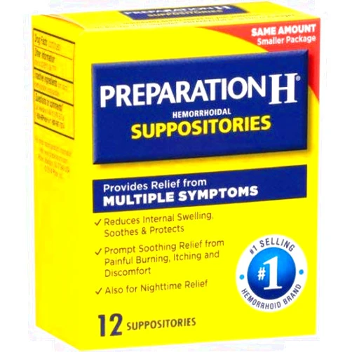 Preperation H Preparation H Suppositories (Pack of 2)