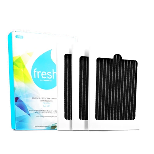 Mist FRESH Paultra Refrigerator Air Filter Replacement for Frigidaire Pure Air Ultra, Electrolux PureAdvantage EAFCBF, Compatible with Smart Choice PureAir, Part 242061001, 241754001 - Mist (3 Pack)