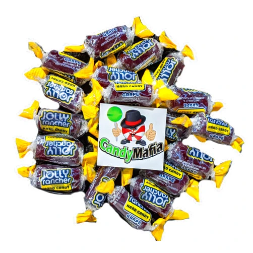 CandyMafia® Bundle - Jolly Ranchers® Hard Candy 1.2 Pound Bag + Magnet (Grape)
