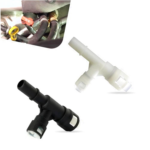 Nodteem 2 PCS Automotive Water Pipe T-connector, ‎6.34