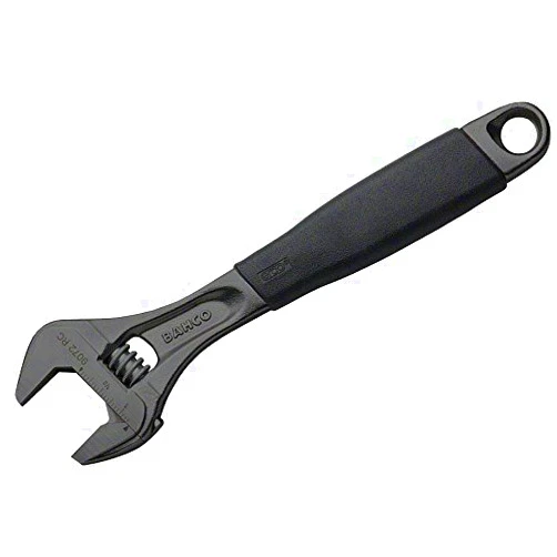 Bahco Black Adjustable Wrench Ergo 10