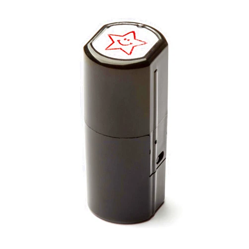 SIRDAS Self Inking Stamps for Teachers, Teacher Stamper for Classroom (Happy Star)