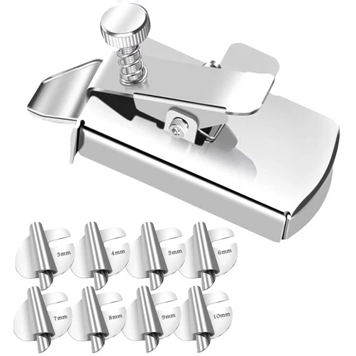 YEOSLL Upgraded Magnetic Seam Guide for Sewing Machine,Rolled Hem Presser Foot